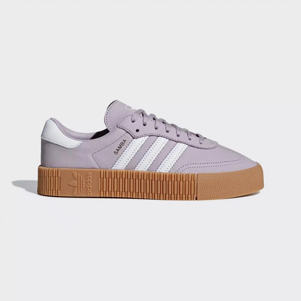 Adidas Samba Rose Tenis Morados Para Mujer (MX-75849)